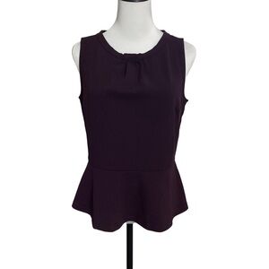 Women's Banana Republic Blouse Top S Dark Plum